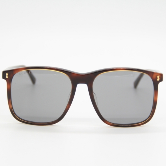 NEW GUCCI UNISEX SUNGLASSES GUCCI GG1041S 002 HAVANA GREY GUCCI EYEWEAR - Picture 3 of 14